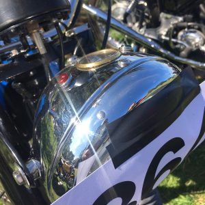 the front of a bike